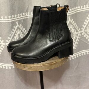 MADEWELL BLACK ANKLE BOOTS